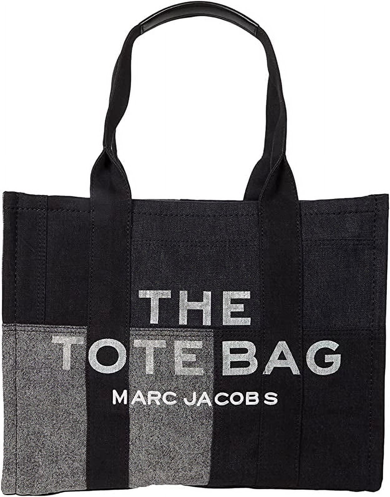 Black Denim Tote Bag W427