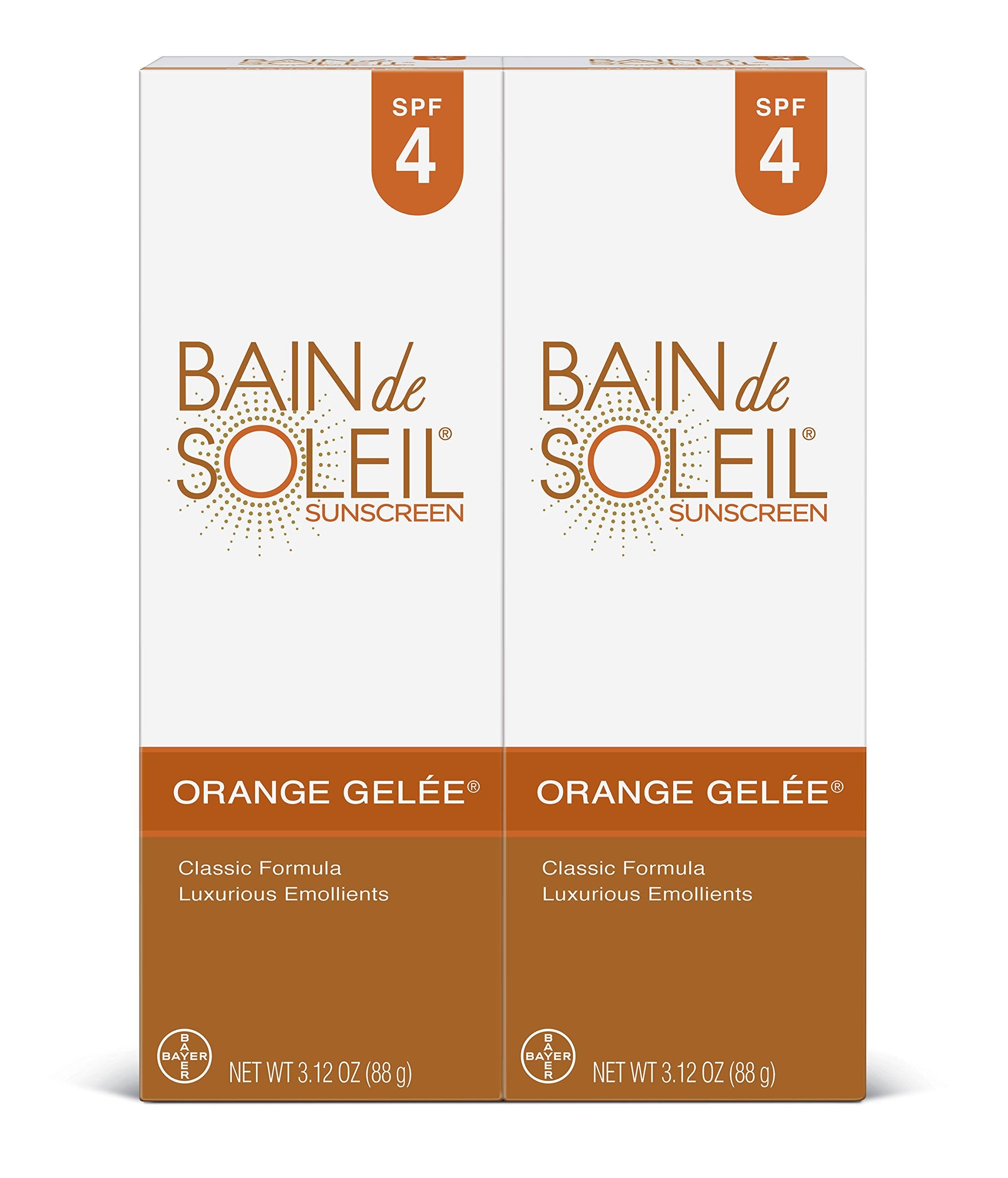 Orange Gelee Sunscreen SPF 4 3.12 oz Pack of 4 Y524313