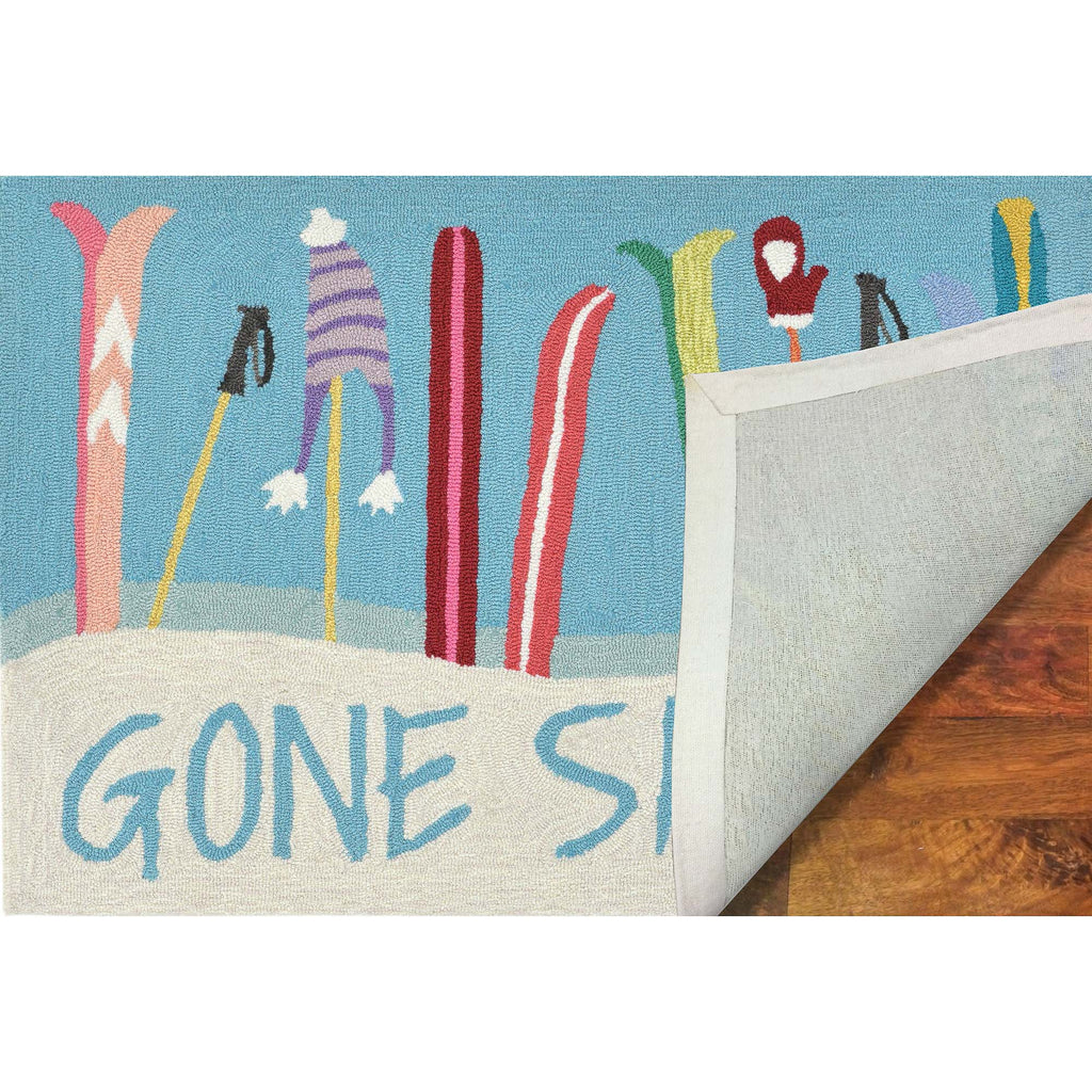 Frontporch Gone Skiing Indoor Outdoor Mat