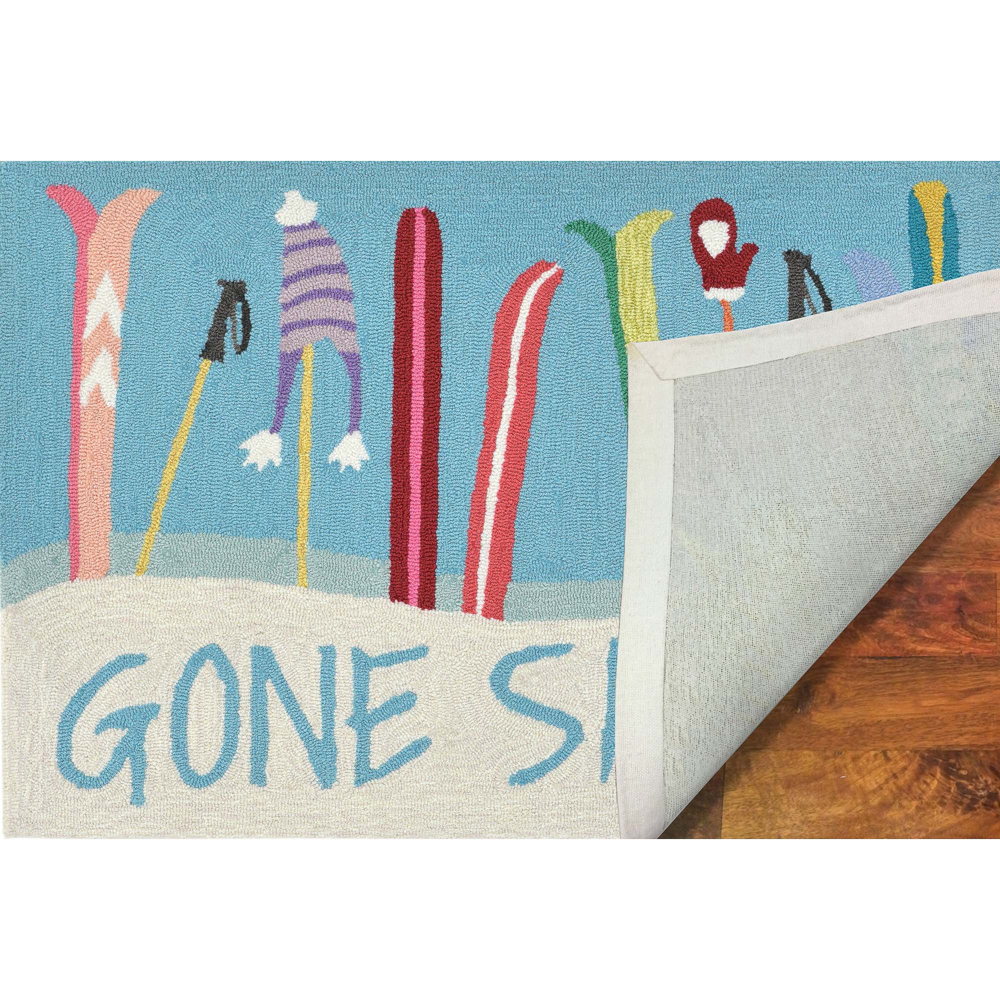 Frontporch Gone Skiing Indoor Outdoor Mat