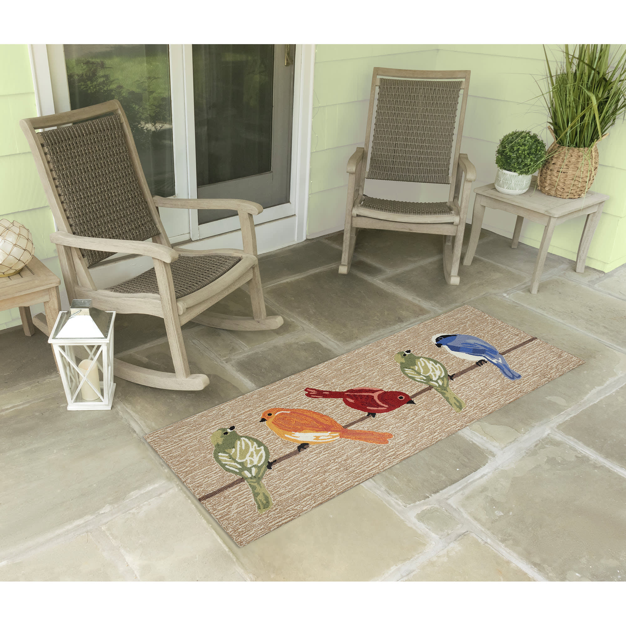 Frontporch Birds Indoor Outdoor Mat