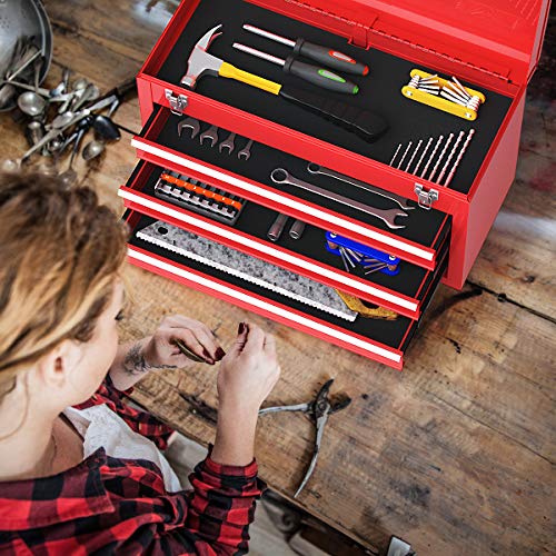 20" 3 Drawer Heavy Duty Steel Tool Box W52577