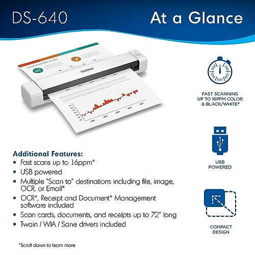 Compact Mobile Document Scanner B90365