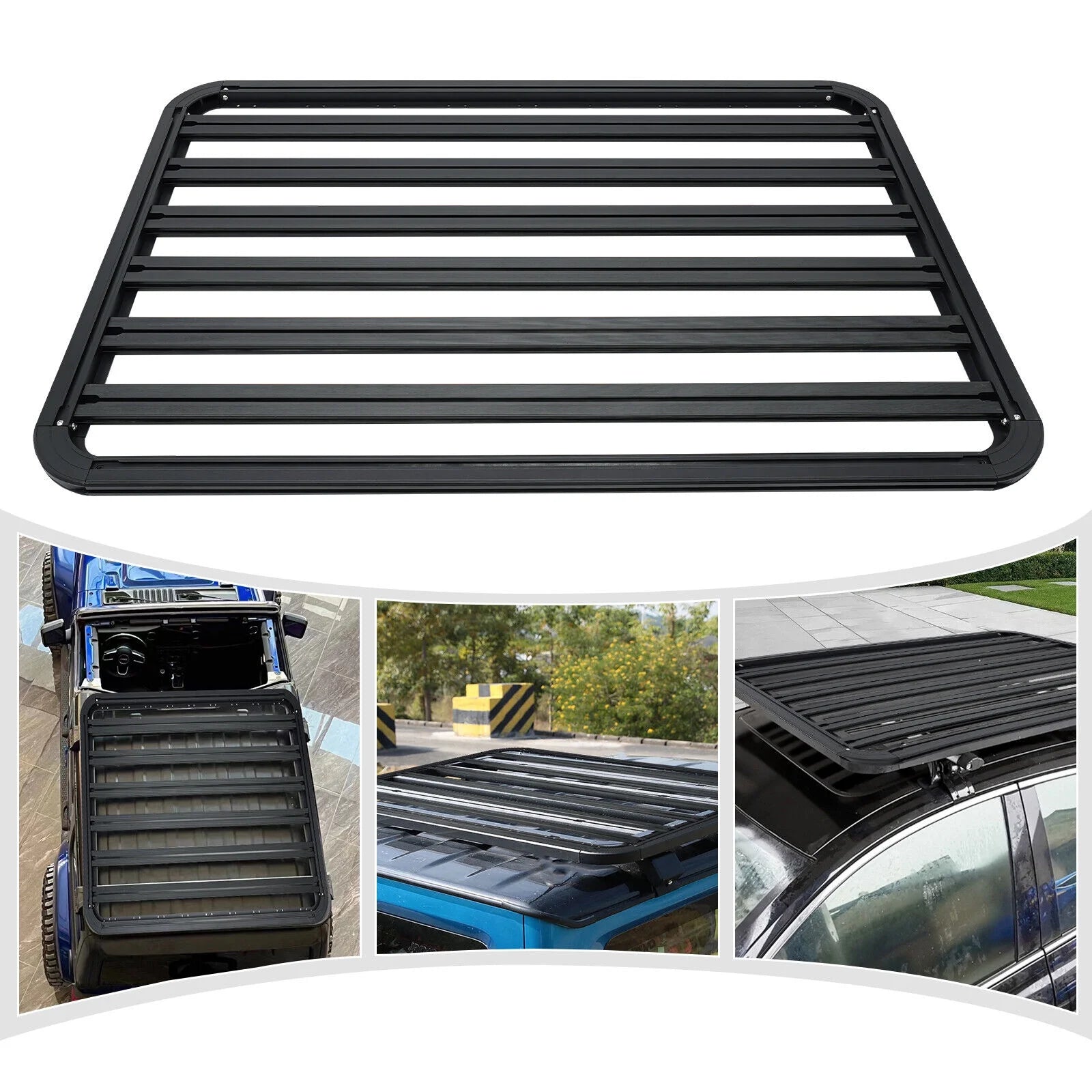 63"x43" Aluminum Cargo Luggage Carrier M96724