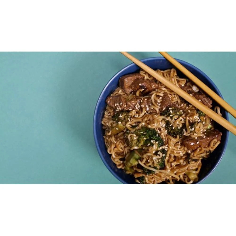 Ramen Beef and Roast Beef Noodles Variety Pack Soup, 3 Oz, 24 Ct X837069