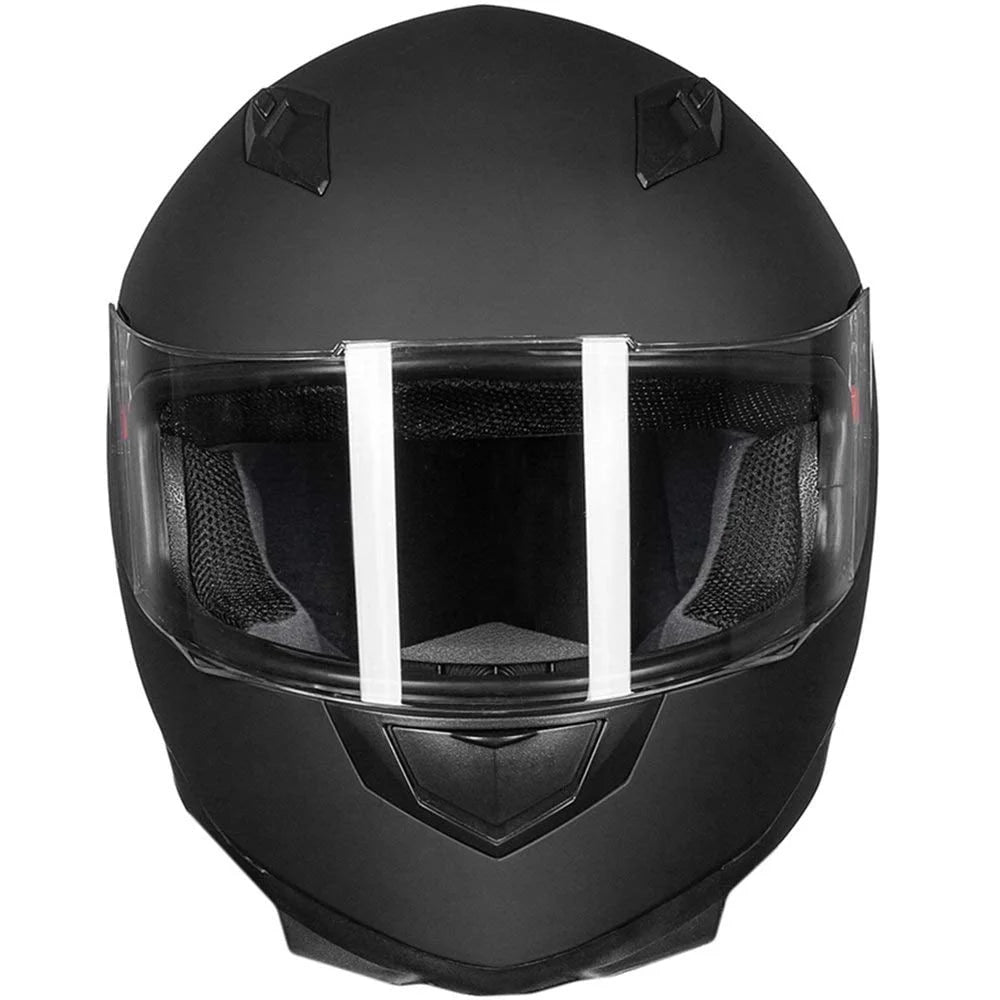 Full Face Motorcycle Helmet with Removable Neck Scarf Q93941