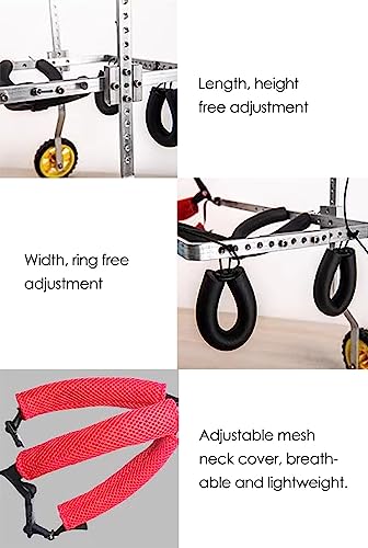 Pet Wheelchair for Dogs with Wheels H126