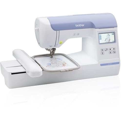 Embroidery Machine with 5" x 7" Hoop Area, 138 Built-in Designs, 11 Font Styles N228217
