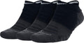 Black No-Show Training Socks (3 Pair) (Medium) S813442