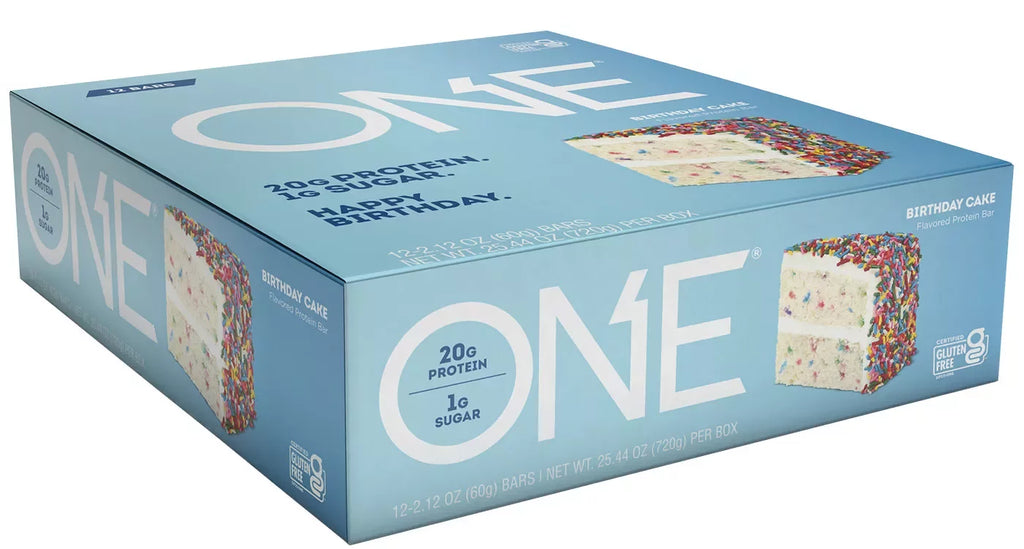 Birthday Cake 20g Protein 12 Count Protein Bar B846313