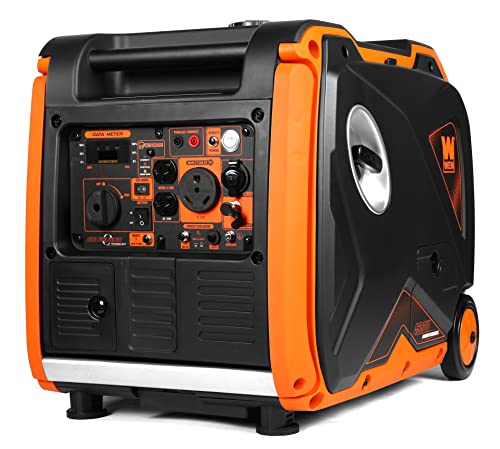 6800-Watt Dual Fuel Portable Inverter Generator with Electric Start J9707