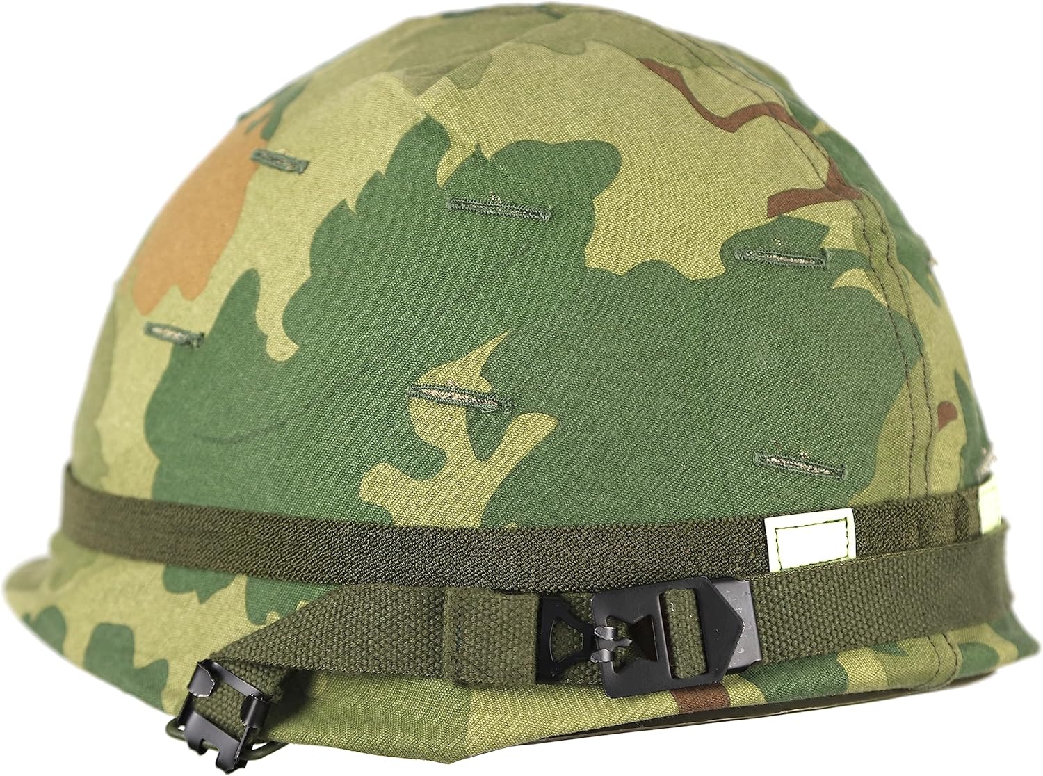 Vietnam War US M1 Helmet with Mitchell Cover Q7125