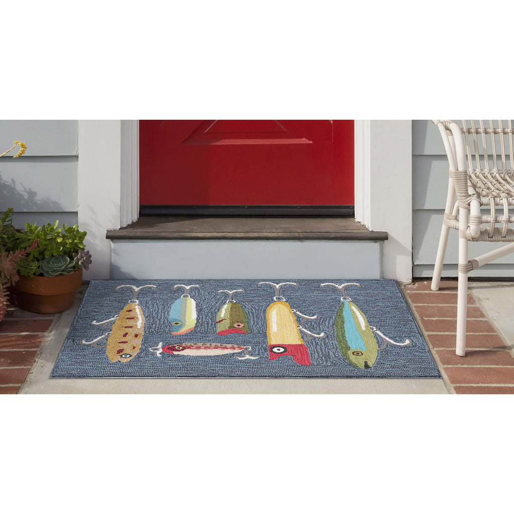 Frontporch Playing Hooky Indoor Outdoor Mat