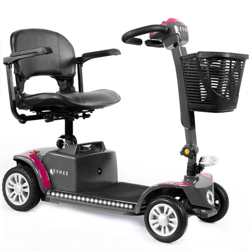 180W Electric Mobility Scooter with Height-Adjustable Seat G71030