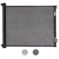 Grey Retractable Mesh Baby Gate, 41" Extra Tall, 55" Wide E544