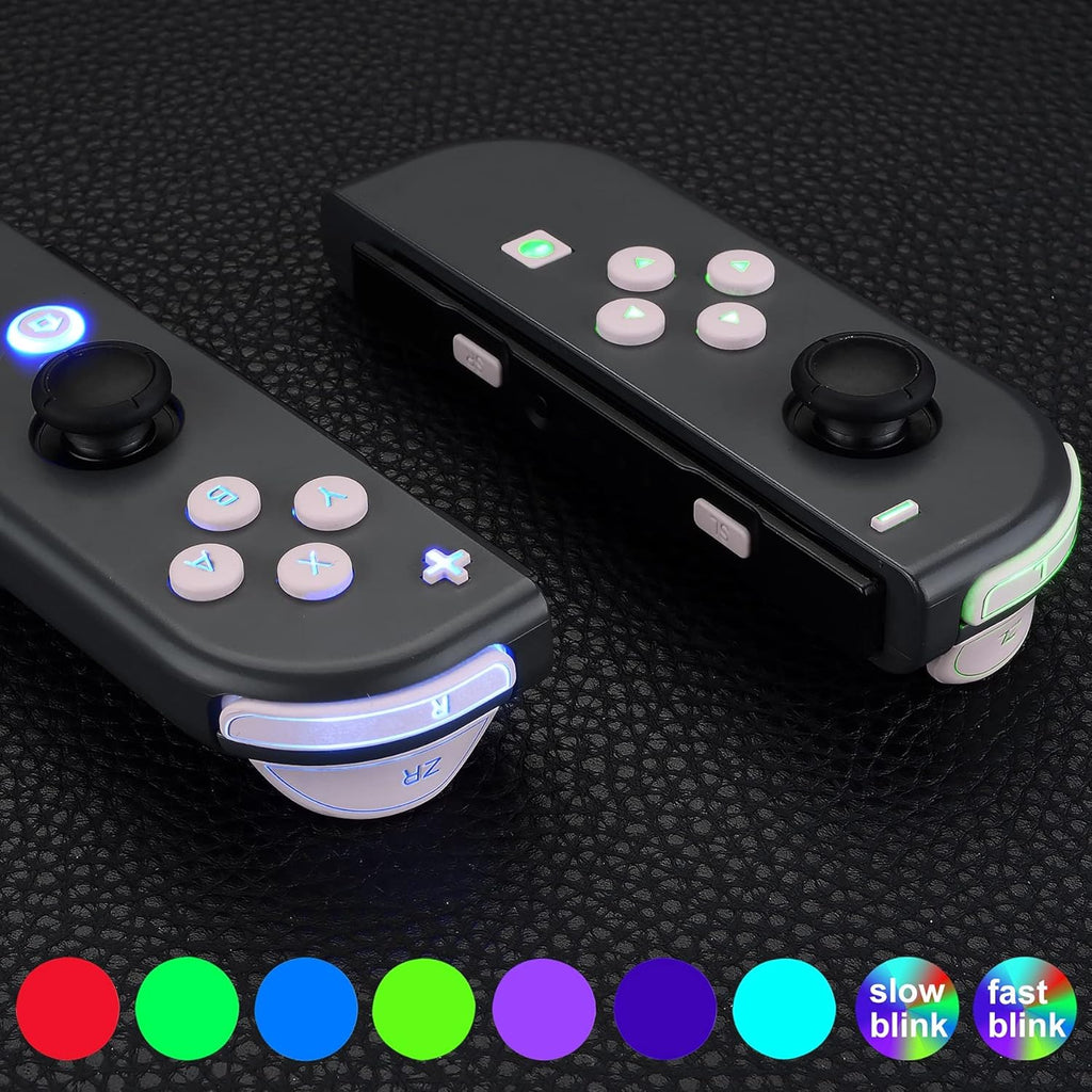 7 Colors 9 Modes LED Kit for Nintendo Switch Joy-Con Controller I1267