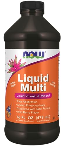 Liquid Multi Vitamin & Mineral, Wild Berry Flavor, 16-Ounce N924