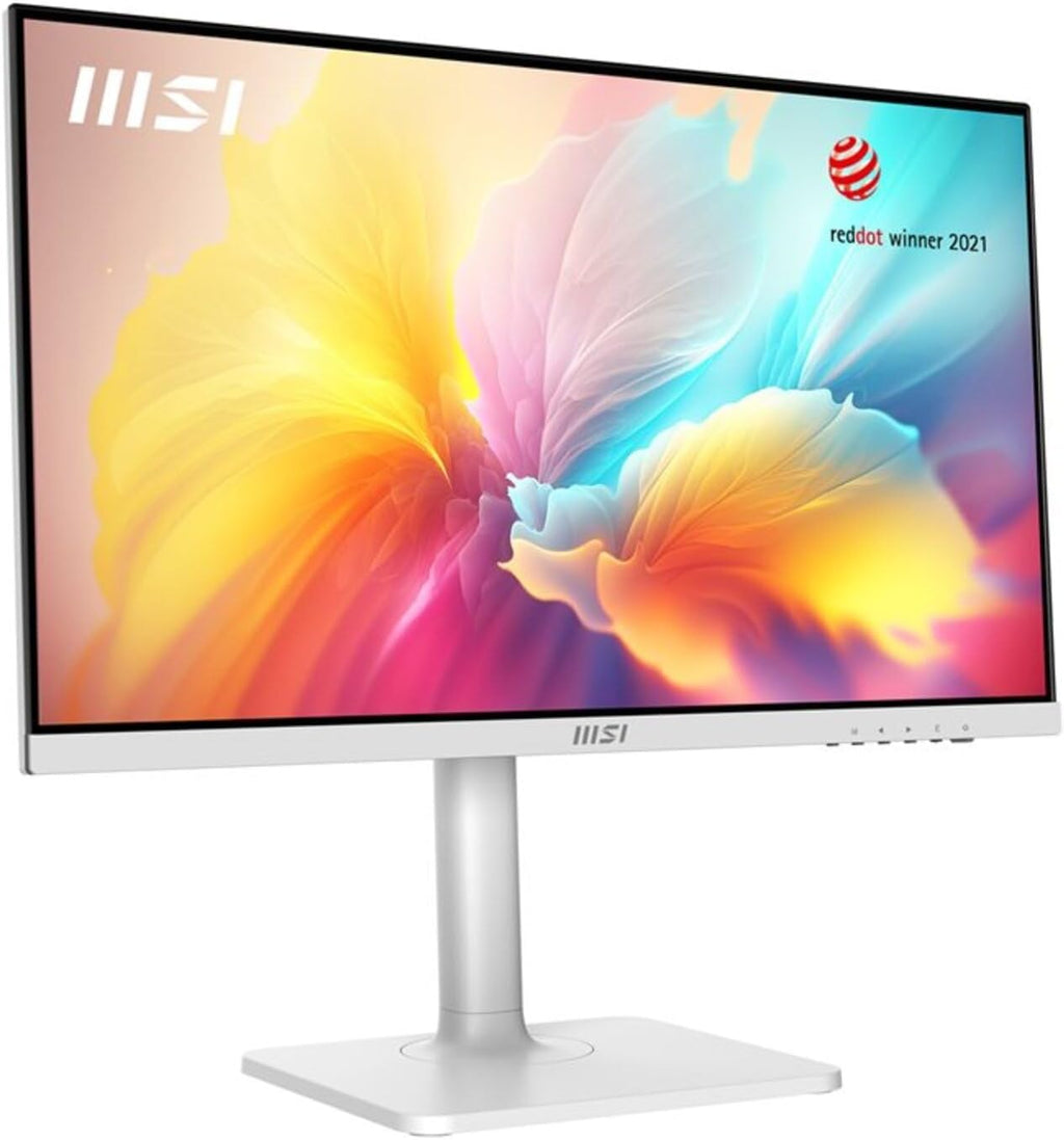 White 24-inch IPS FHD 100Hz Computer Monitor with HDMI USBC N78122