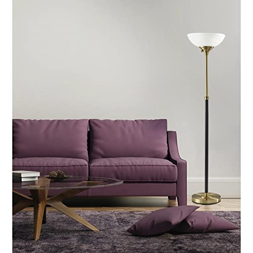 Black Torchiere Lamp G63178