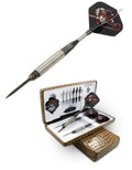 25 G Hammer Head Steel Tip Dart - Black Steel 95 Percent Tungsten G242