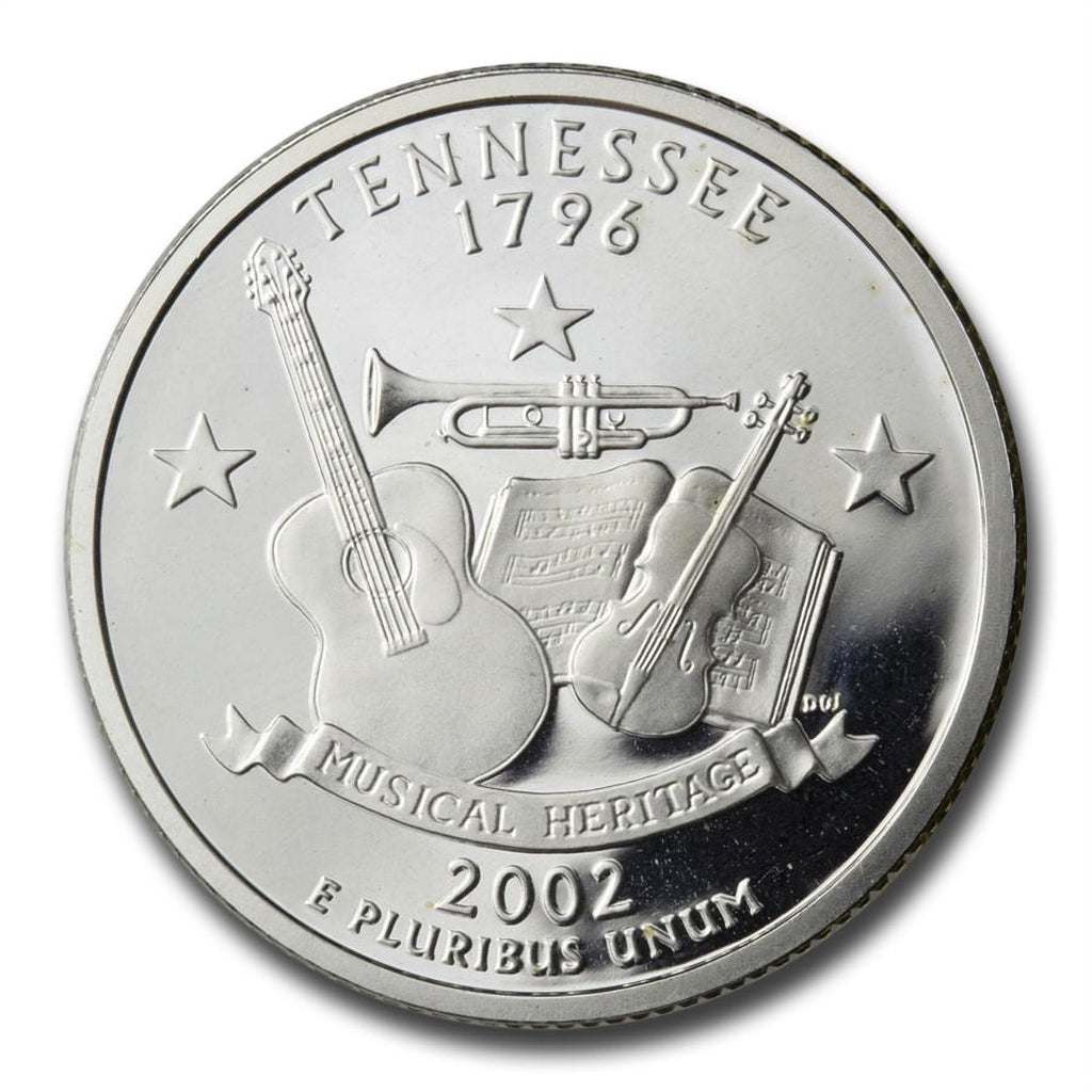 Tennessee State Quarter Gem Proof Silver Z264224