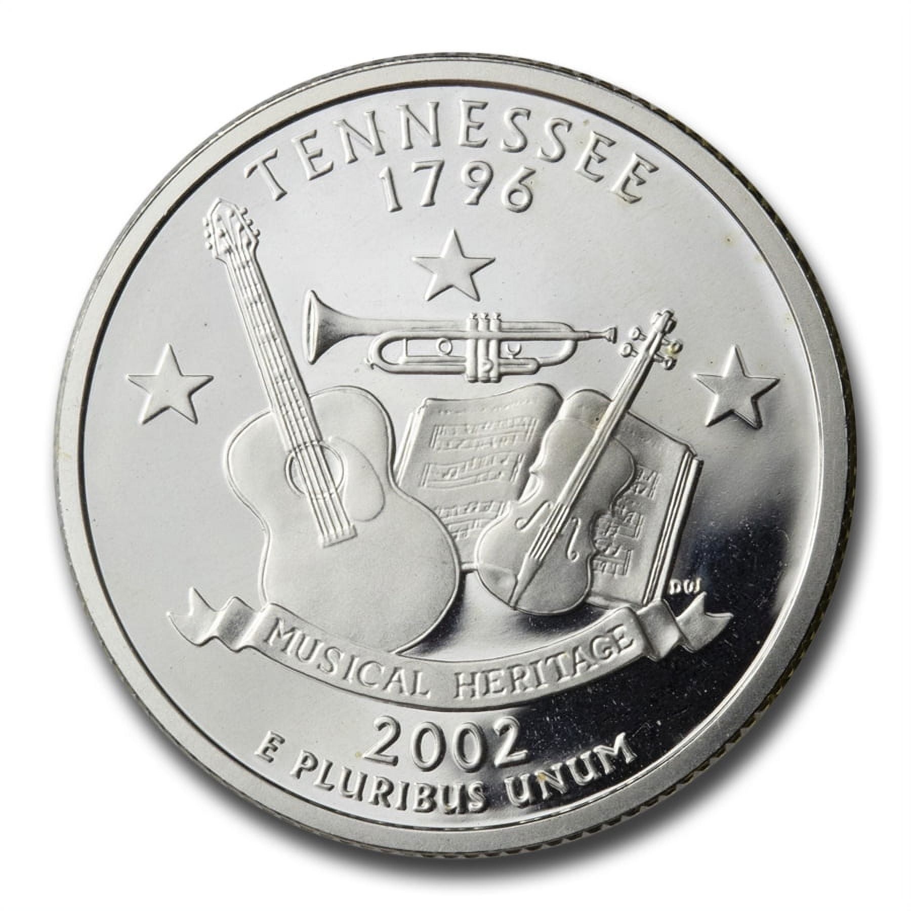 Tennessee State Quarter Gem Proof Silver Z264224