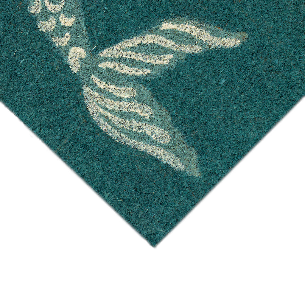 Natura Swim On In Coir Doormat with Non-Skid Backing