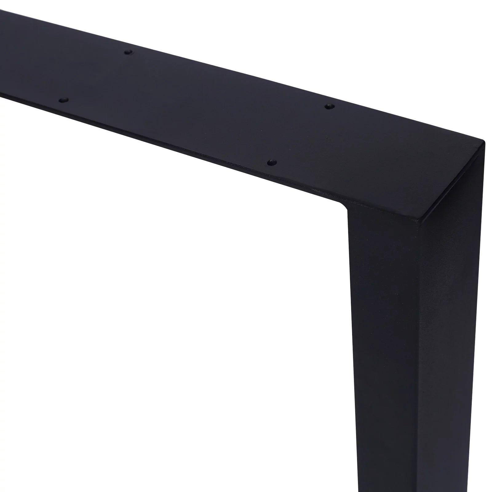 Set of 2 Square Metal Table Legs 28" Z957639