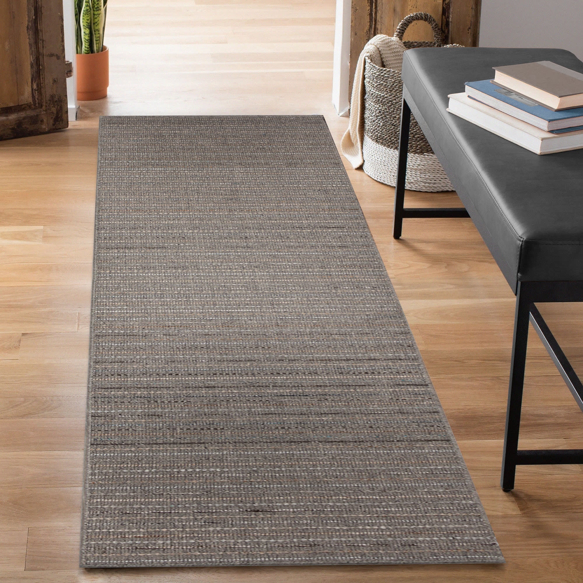 Gobi Stripe Indoor Wool Blend Area Rug