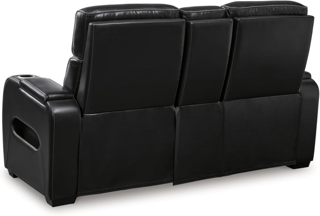 Black Power Reclining Loveseat Z41901