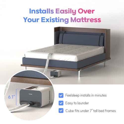Electric Water Cooling and Heating Mattress Topper, Queen Size S75791