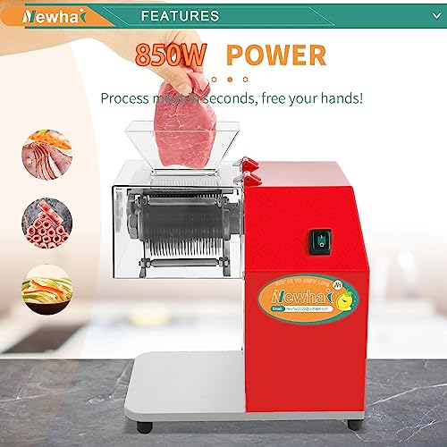 850W Stainless Steel Meat Slicer 5mm N899