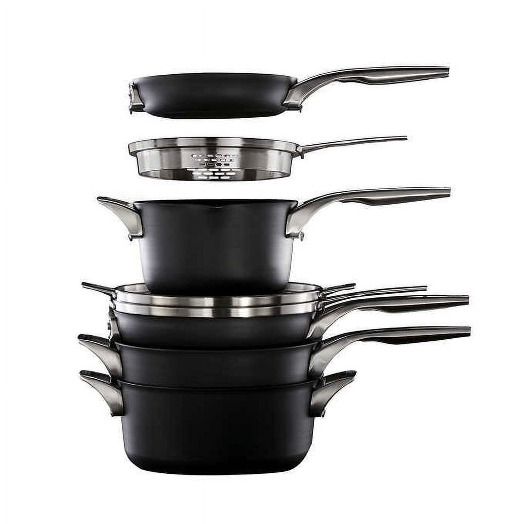 8 Piece Hard Anodized Cookware Set X536554