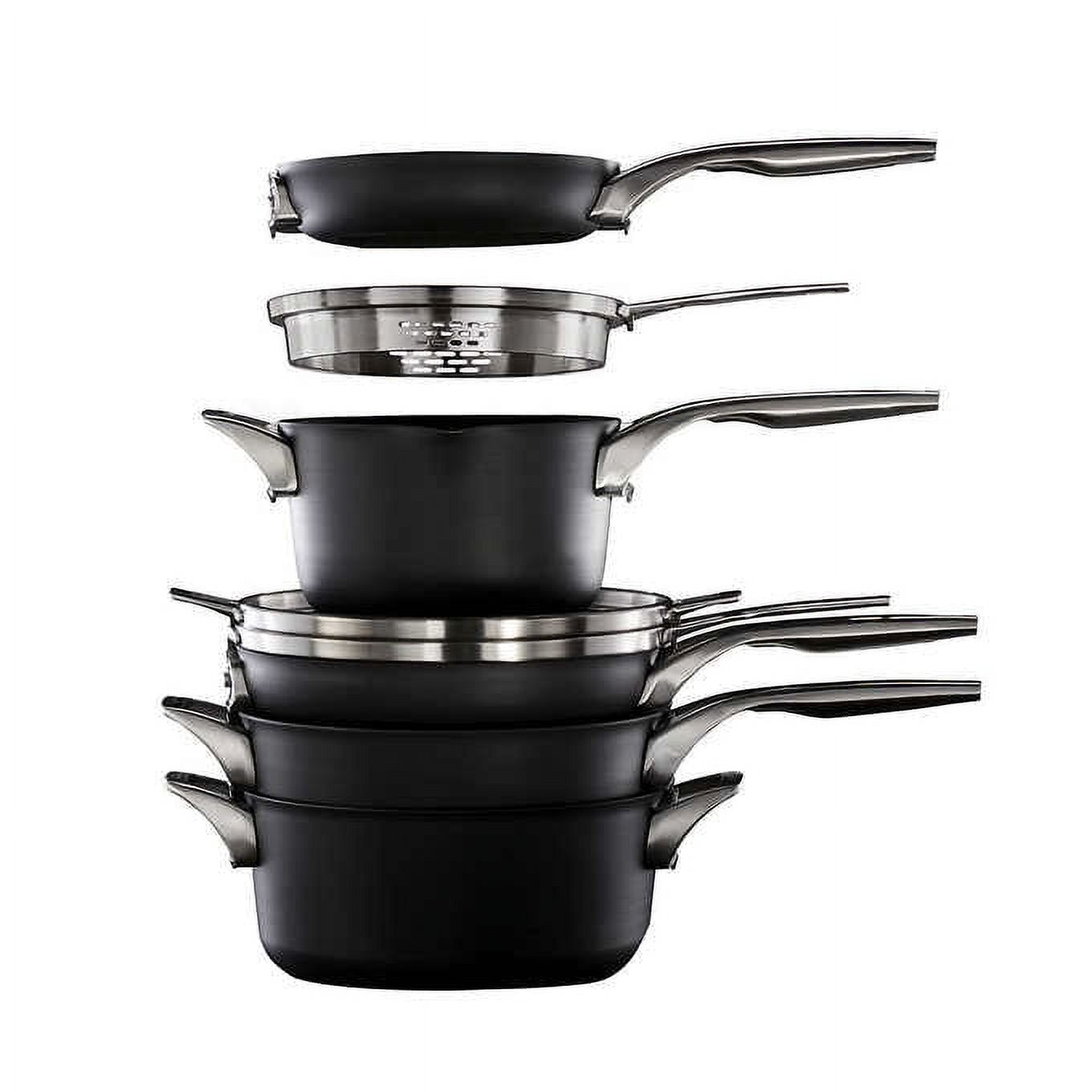 8 Piece Hard Anodized Cookware Set X536554