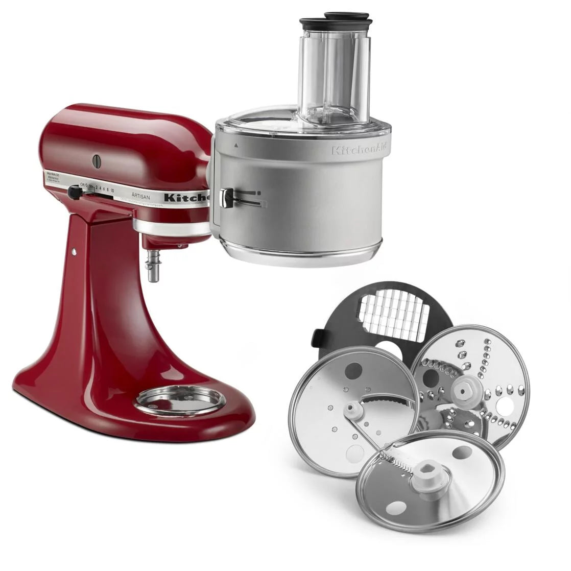 Gray Food Processor Attachment with Dicing Kit X30734