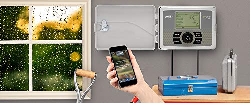 Smart Indoor/Outdoor 6-Station WiFi Sprinkler System Controller Y940960