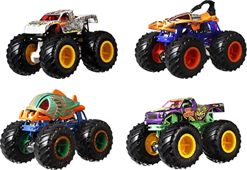 Set of 4 1:64 Scale Toy Trucks R874