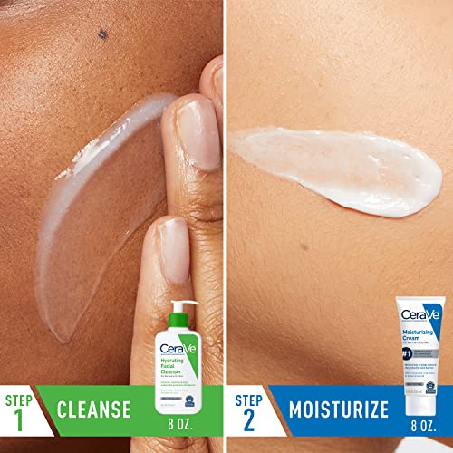 12oz Moisturizing Cream and 3oz Travel Size Cleanser W11005