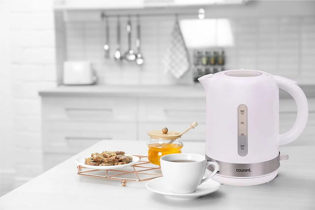 1.7l Cordless Electric Kettle White O9737