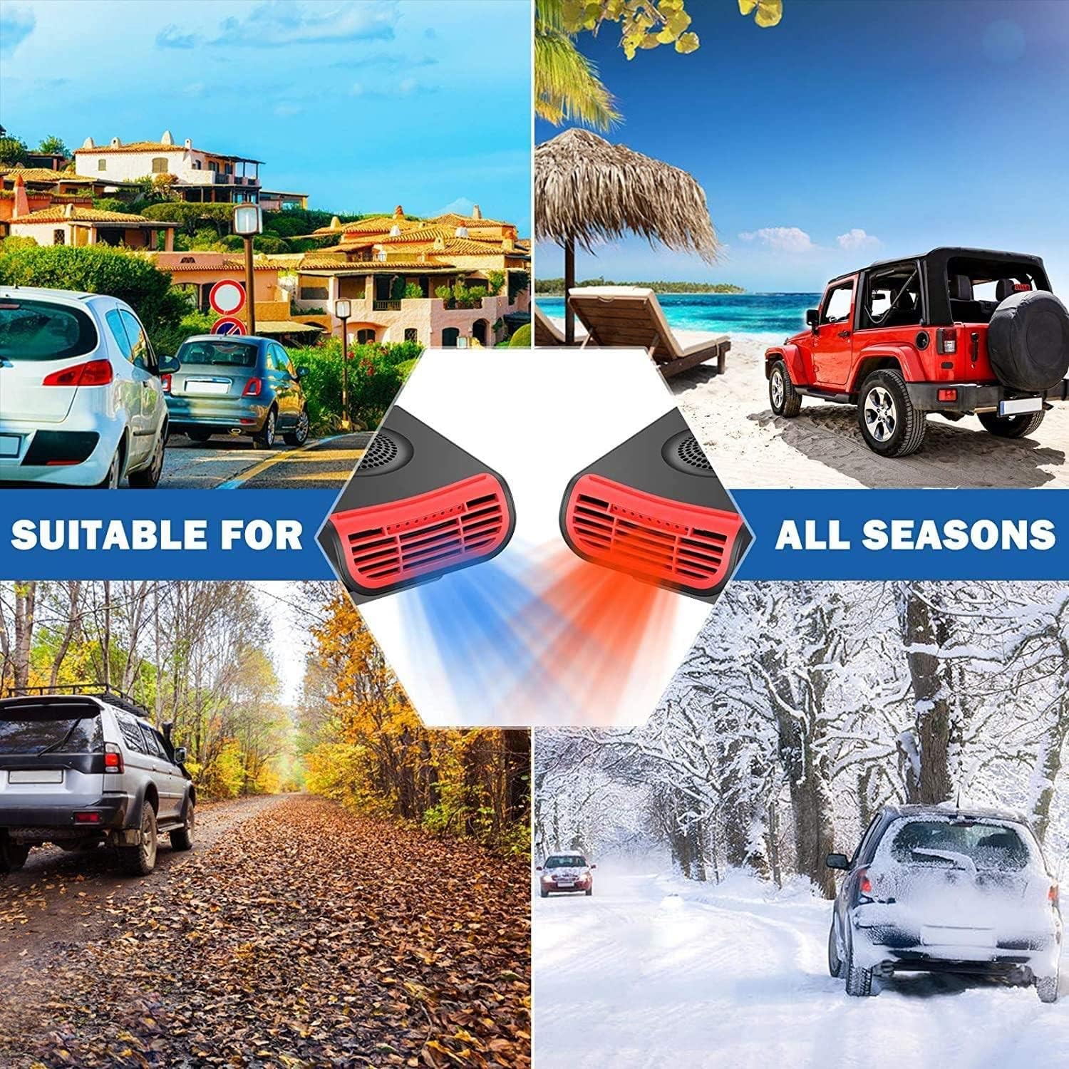 12V Portable Car Heater Defroster M68633