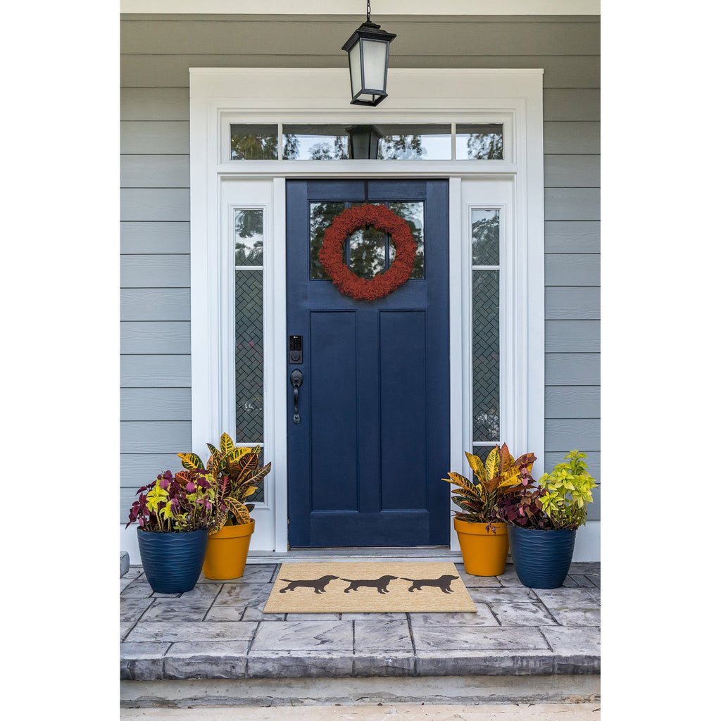 Frontporch Doggies Indoor Outdoor Mat