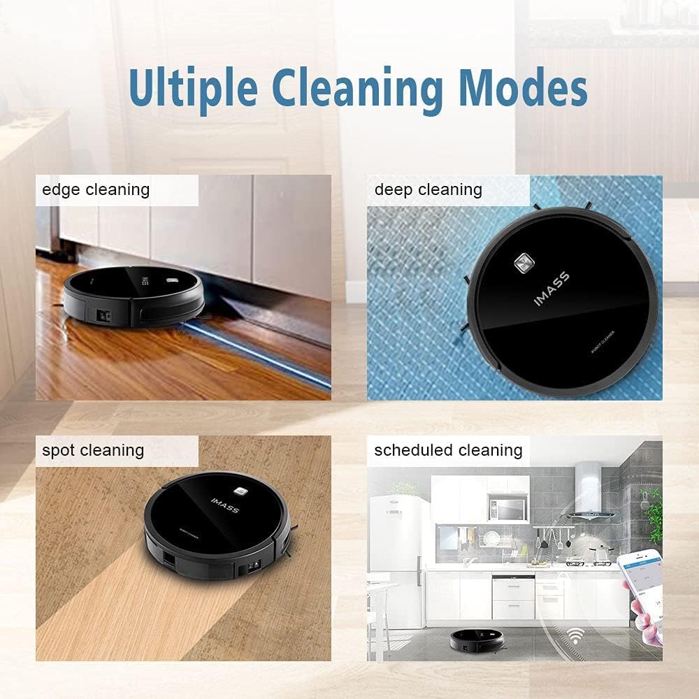 Robot Vacuum and Mop, 2600Pa Suction, Self-Charging F19511