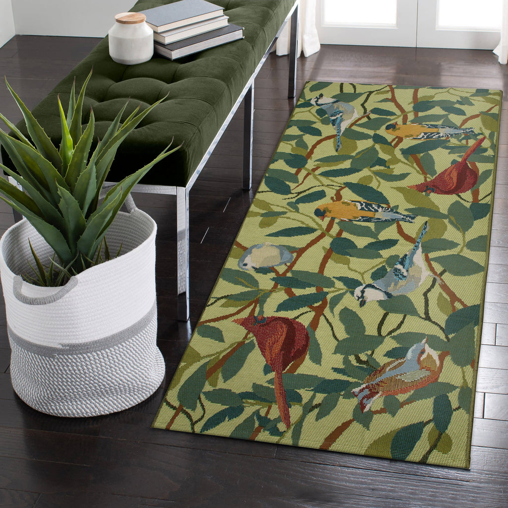 Esencia Birds Of A Feather Indoor Outdoor Mat