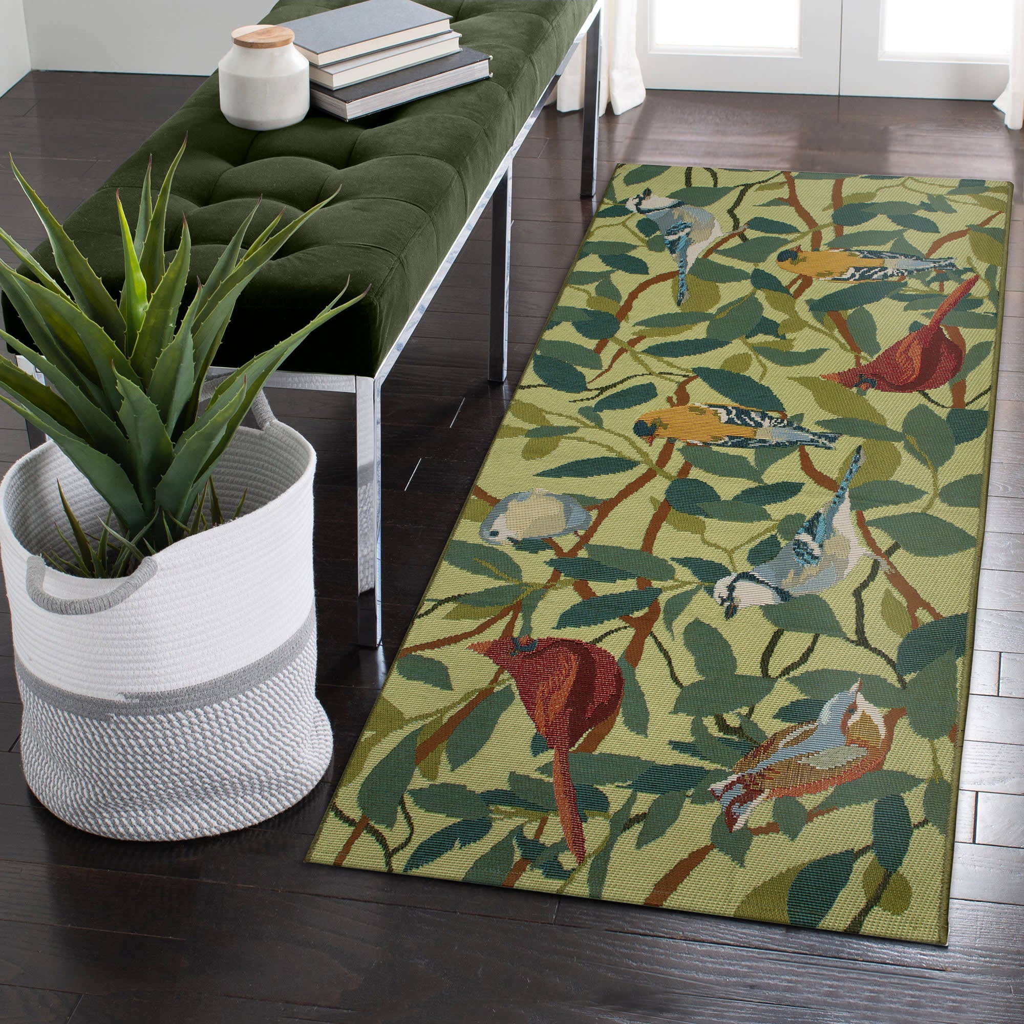 Esencia Birds Of A Feather Indoor Outdoor Mat