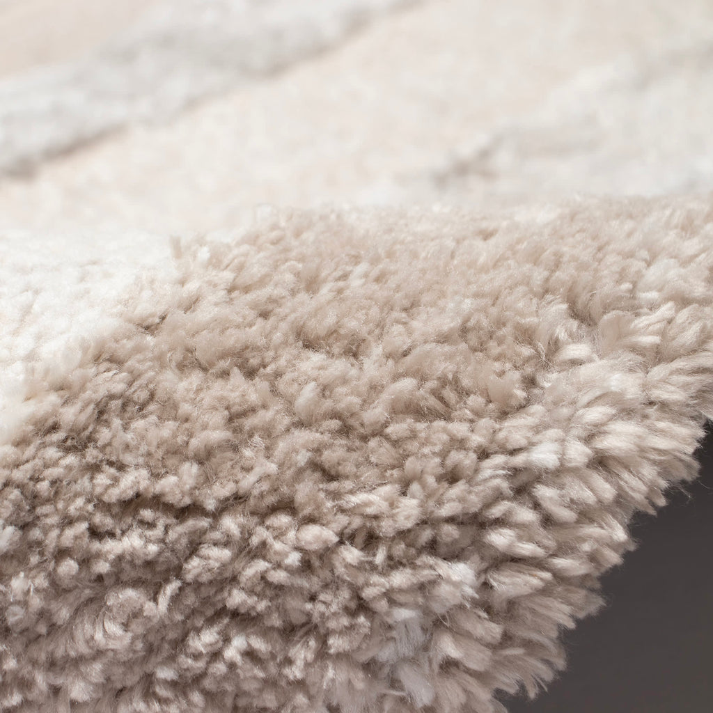 Fiord Stripe Indoor Area Rug with Non-Skid Backing