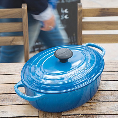 5 qt. Enameled Cast Iron Oval Dutch Oven C85217