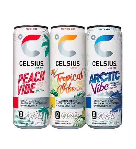 12 Pack 12 fl oz Sparkling Energy Drink O680739