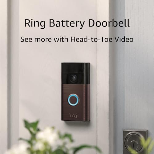 Satin Nickel Battery Doorbell Z117