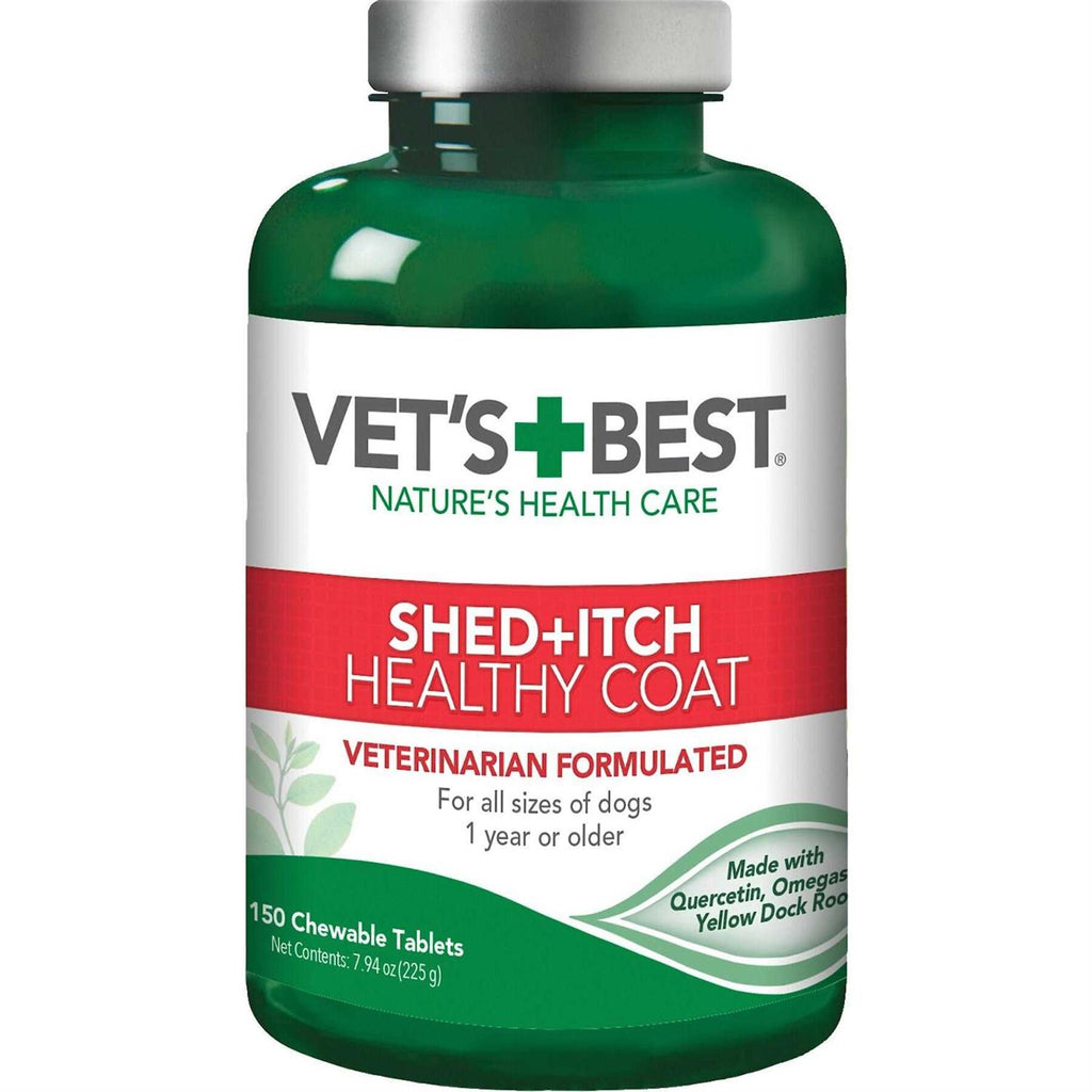Healthy Coat Shed and Itch Relief Dog Supplements D724