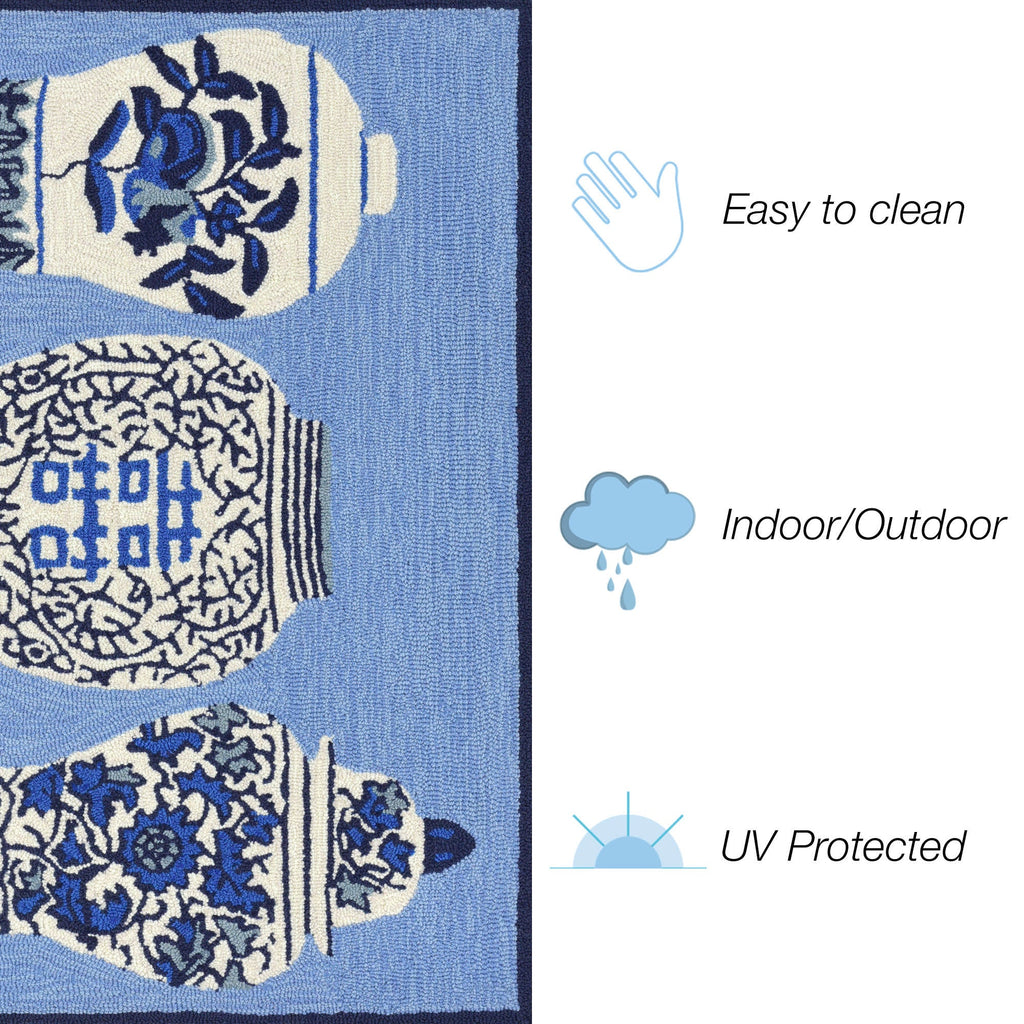 Frontporch Ginger Jars Indoor Outdoor Mat